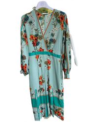 Sandro Spring Summer 2019 Midi kleid - Blau