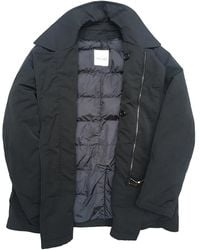 Moncler Mantel en Polyester Noir