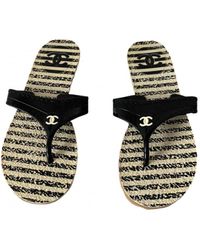 Chanel Flip-flops - Schwarz