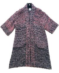 Chanel Cappotto in Lana - Rosa