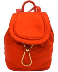 Diane von Furstenberg Leinen Rucksäcke - Orange