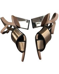 Marni Leder Sandalen - Mehrfarbig