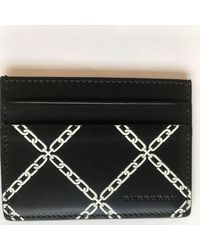 Burberry Leder Kleinlederwaren - Schwarz