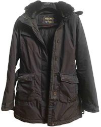 Woolrich Mantel en Polyester Marron - Multicolore