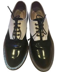 Sandro Leder Schnürschuhe - Weiß