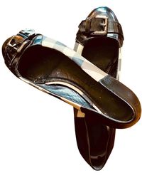 Burberry Leather Ballet Flats - Multicolour