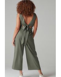 Vetta The Two Piece Apron Jumpsuit - Green
