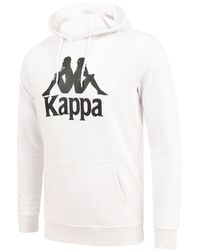 kappa black and white hoodie