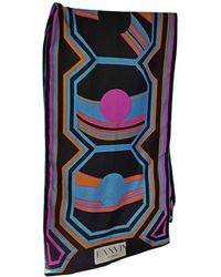 Lanvin Etole soie multicolore