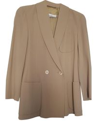 Max Mara Blazer, veste tailleur laine vert