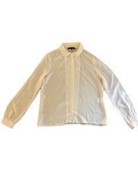 Maje Chemise soie blanc