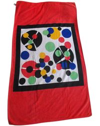 Dior Paréo serviette de plage autre Taille unique - Rouge