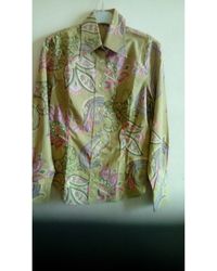 Etro Chemisier coton multicolore - Vert