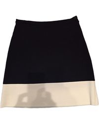 Moschino Jupe courte laine multicolore