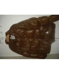 Moncler Doudoune polyester marron