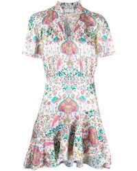 Sandro Robe courte polyester blanc