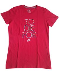 Nike Top, tee-shirt coton rose