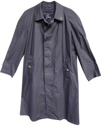 Burberry Imperméable, trench coton violet