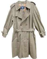 Burberry Imperméable, trench coton kaki - Neutre
