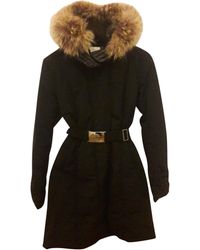 Moncler Parka polyester noir