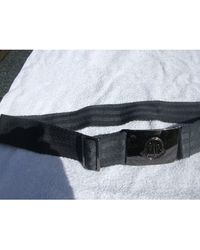 Moncler Ceinture large tissu gris