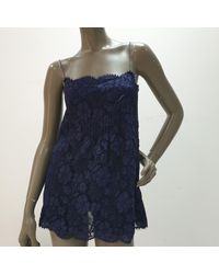 Chanel Bustier coton bleu