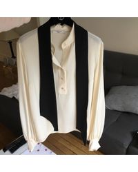 Lanvin Blouse soie blanc