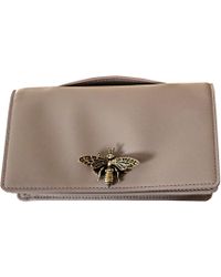 Dior Sac à main en cuir cuir beige - Neutre