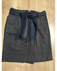 Sandro Jupe mi-longue coton autre - Multicolore