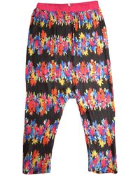 Jean Paul Gaultier Pantalon harem viscose multicolore