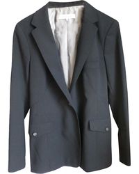 Gerard Darel Blazer, veste tailleur laine noir