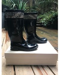 bottes pluie burberry