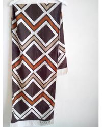 Lanvin Etole soie beige - Neutre