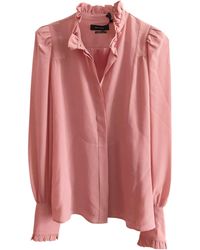 Isabel Marant Chemise soie rose