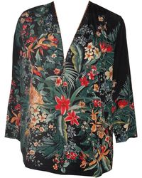 Sandro Blouse soie multicolore