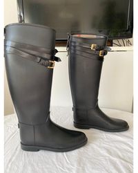 botte caoutchouc burberry