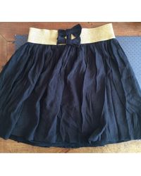 Sandro Jupe courte rayon noir