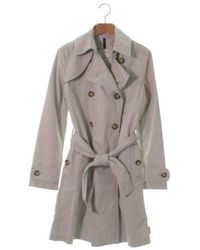 Moncler Imperméable, trench polyester beige - Neutre