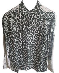 Stella McCartney Chemise soie vert