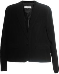 Gerard Darel Blazer, veste tailleur polyester noir