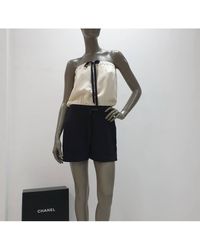 Chanel Salopette lin multicolore