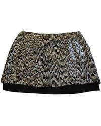 Diane von Furstenberg Jupe courte polyester noir