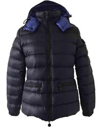 Moncler Doudoune plume bleu
