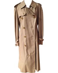 Burberry Imperméable, trench coton beige - Neutre