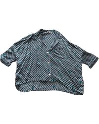 Maje Blouse viscose vert