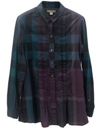 Burberry Chemise coton rouge