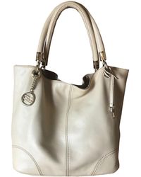 Lancel Sac à main en cuir cuir French Flair beige - Neutre