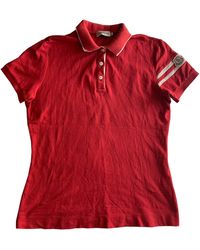 Moncler Blouse coton rouge