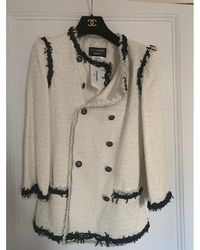 Chanel Veste tweed blanc