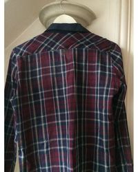 The Kooples Chemise coton rouge